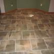 16x16 ceramic tile floor.