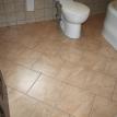 Block and diamond pattern 12x12 tile floor